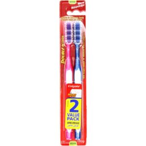 COLGATE TOOTH BRUSH DOUBLE ACTION MEDIUM VALUE PACK