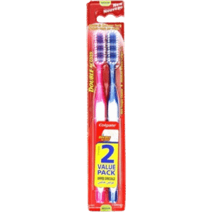 COLGATE TOOTH BRUSH DOUBLE ACTION MEDIUM VALUE PACK
